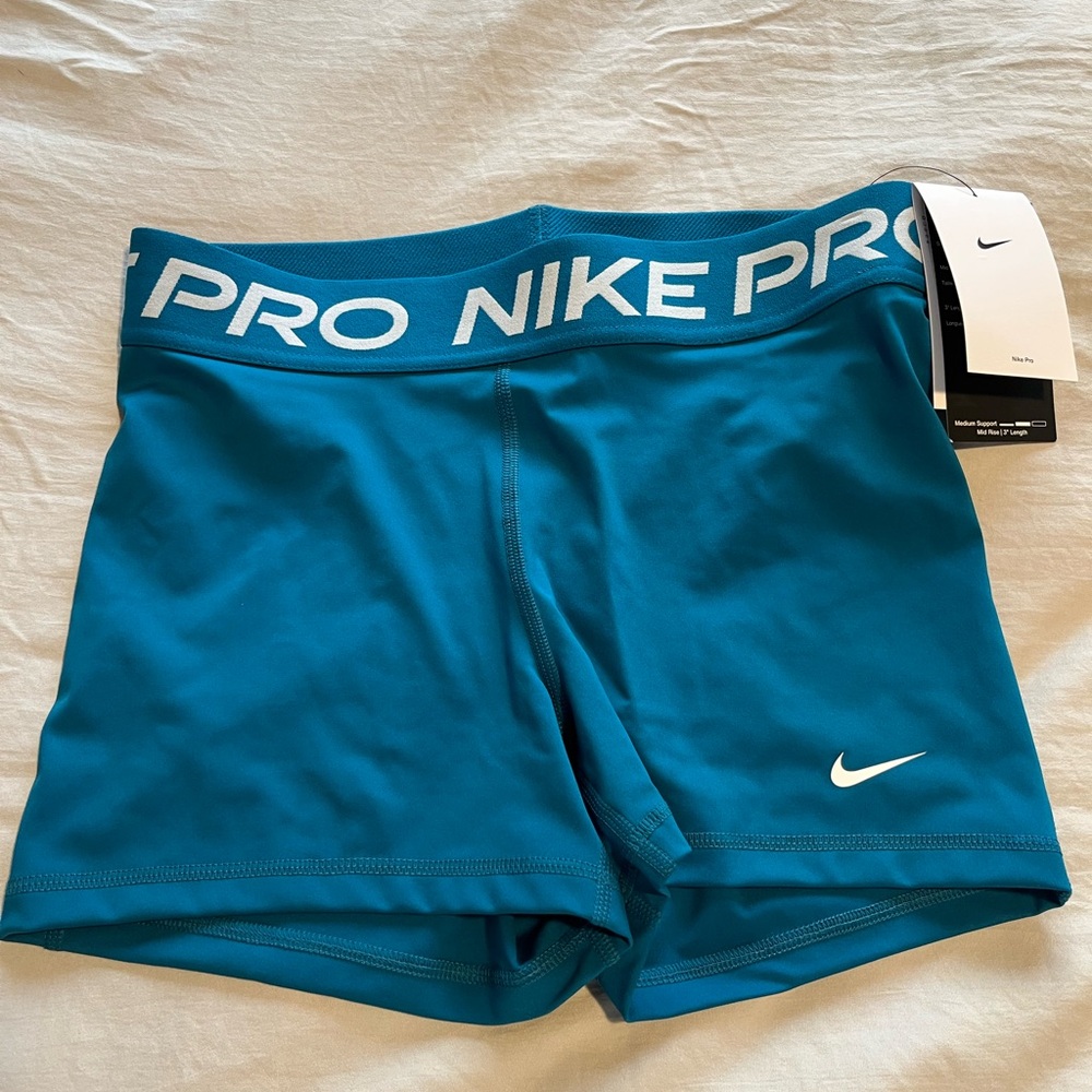 Nike Pro Blue Dri-FIT Shorts